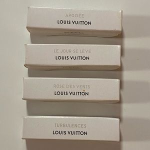 Louis Vuitton Perfume Samples - 4 x 2ml
